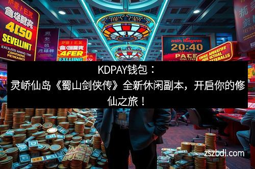 KDPAY钱包：灵峤仙岛《蜀山剑侠传》全新休闲副本，开启你的修仙之旅！